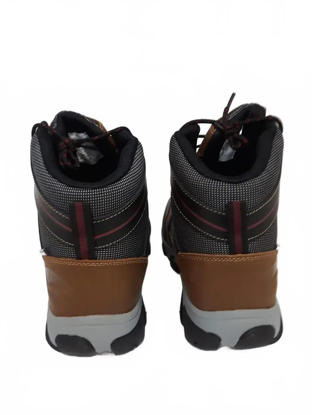 Avenger Men's Crosscut Mid Waterproof Work Boots Steel Toe Brown Size 11D